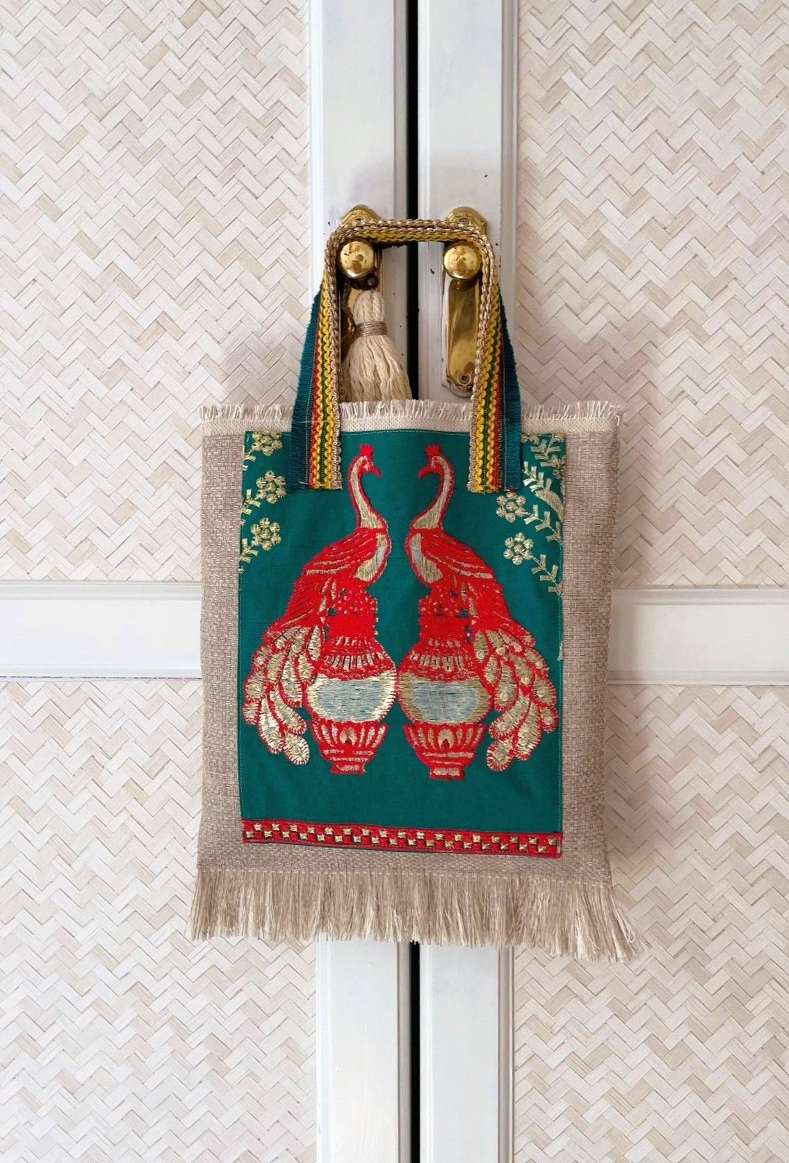 Bolso de estilo bohemio con original diseño