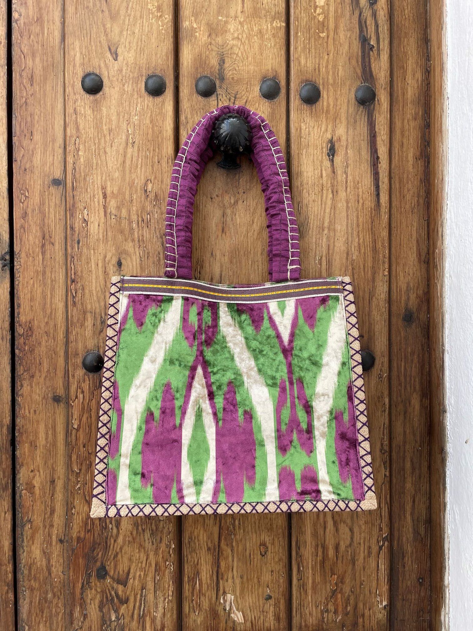 bolso boho mujer ikat