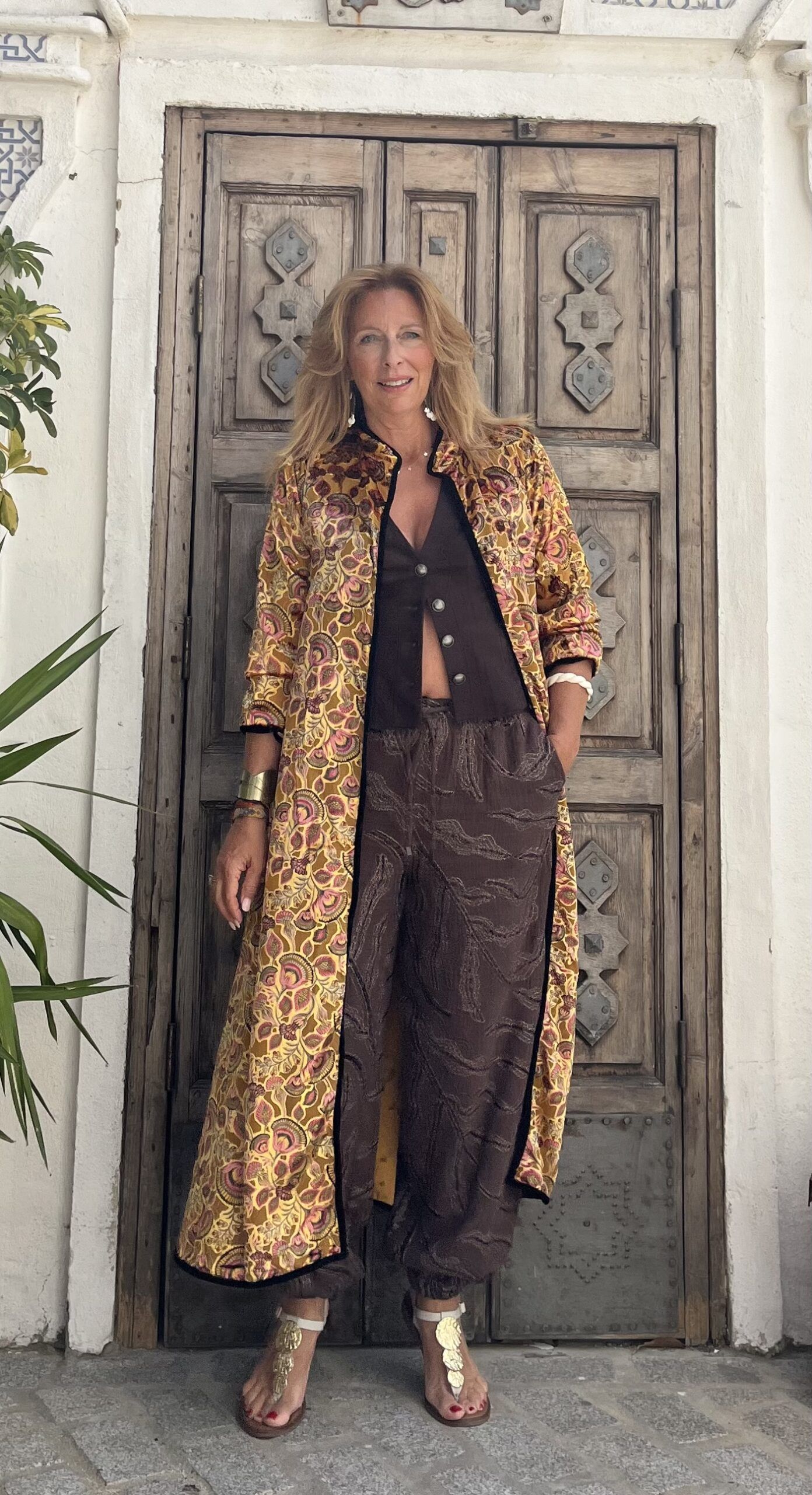 Kimono elegante de fiesta