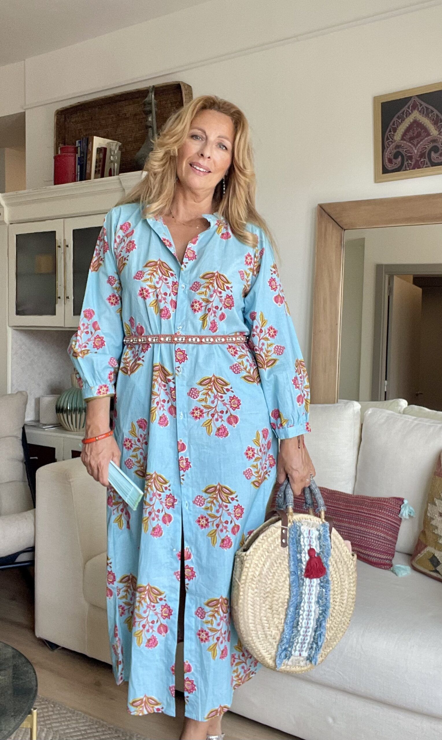 Look boho con capazo