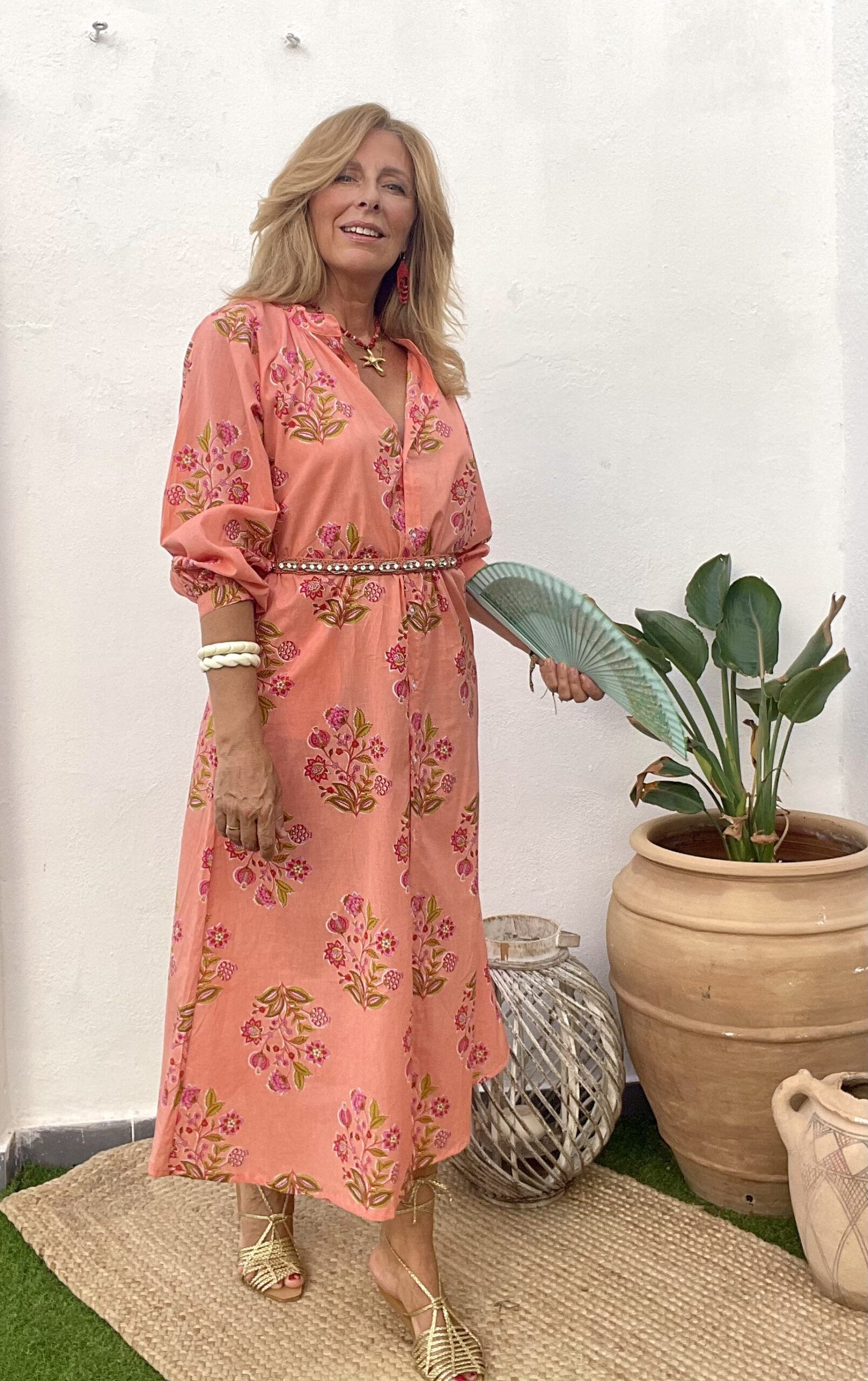 Vestido boho para el día día de este verano